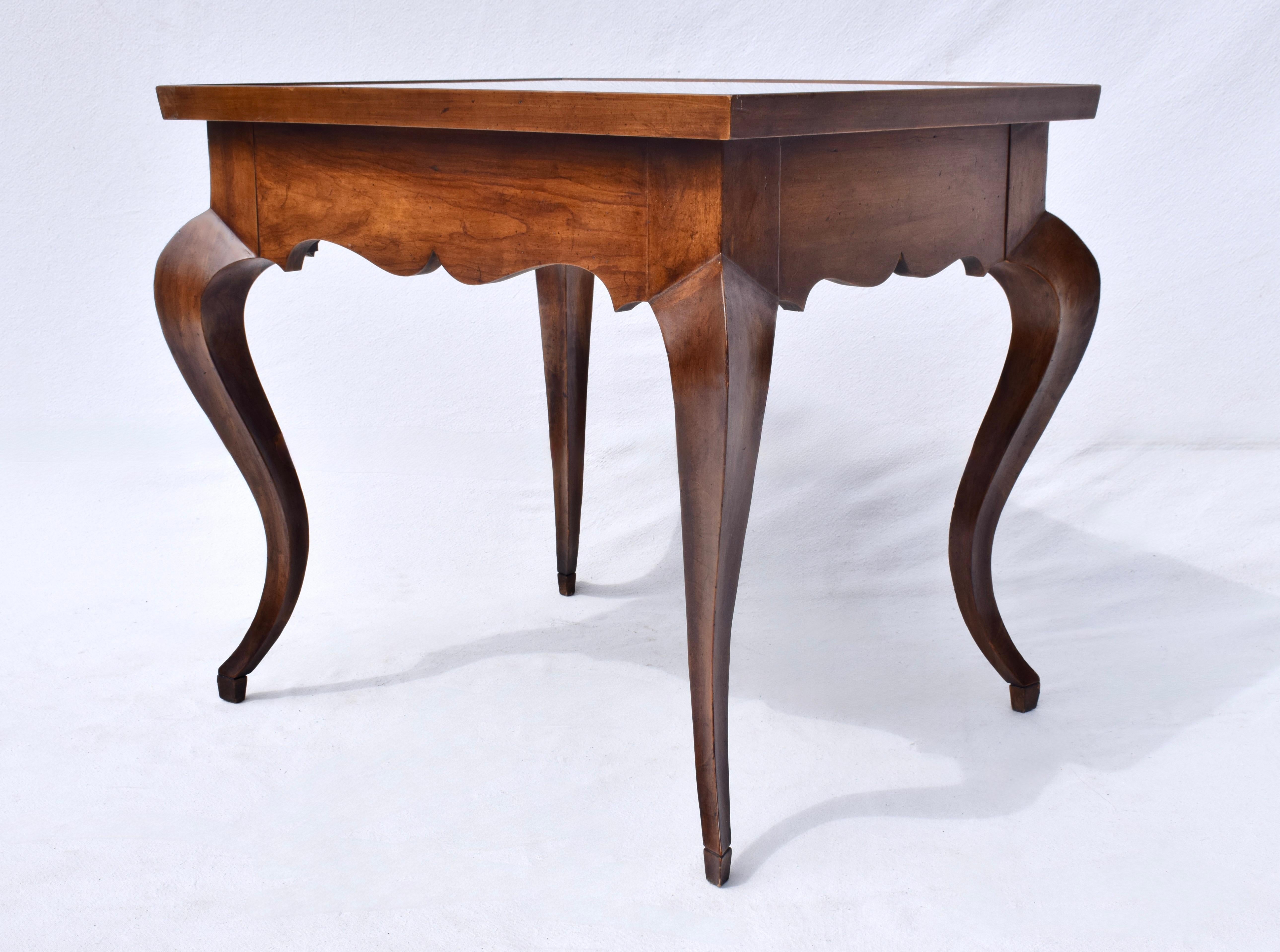 Louis XV French Style Side Table Cabriole Leg Hoof Feet For Sale 3