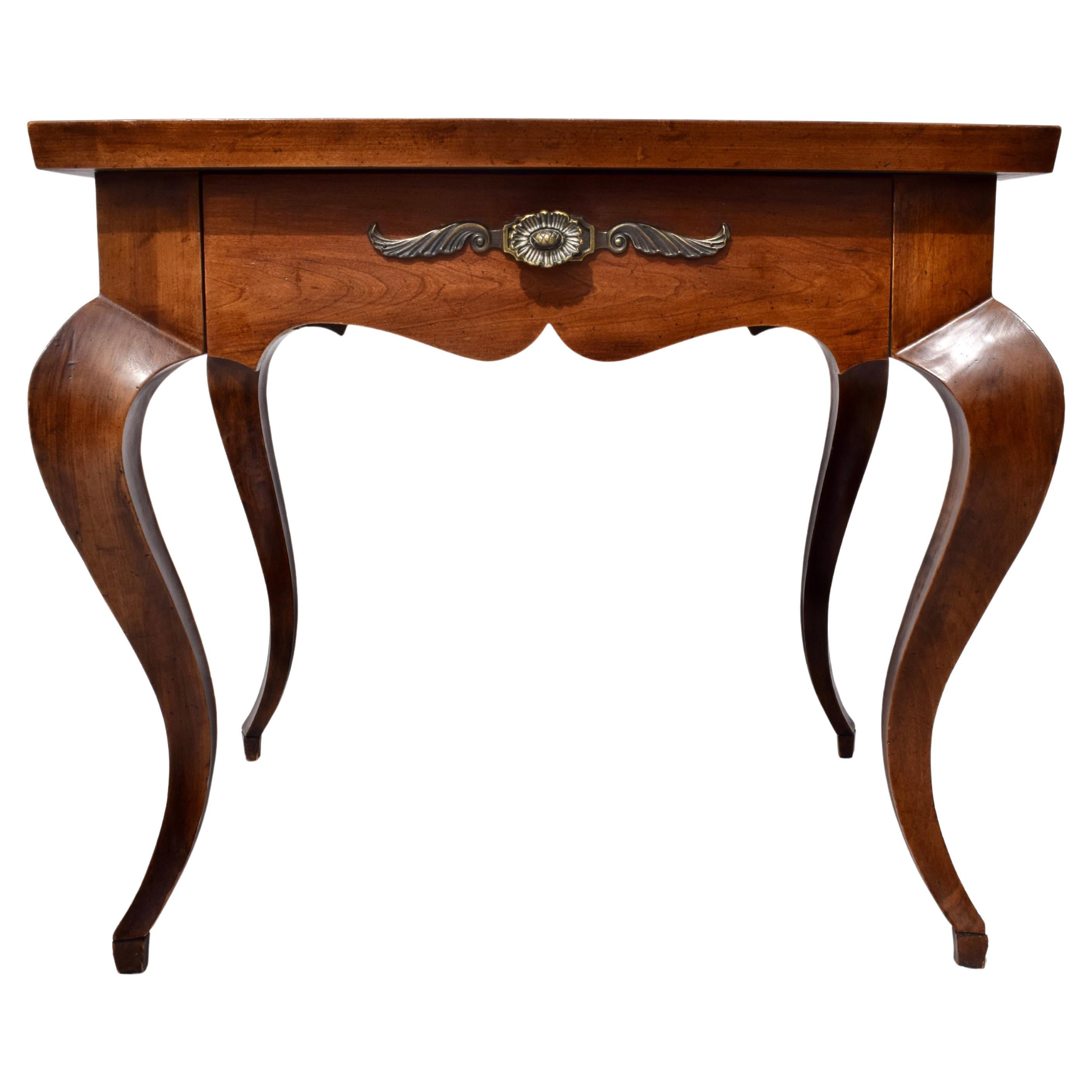 Louis XV French Style Side Table Cabriole Leg Hoof Feet For Sale