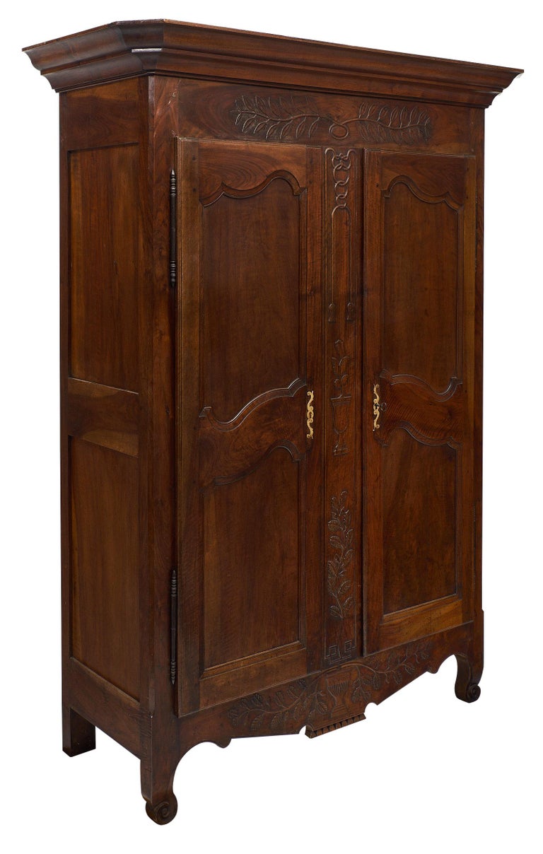 Louis XV French Wedding Armoire at 1stDibs