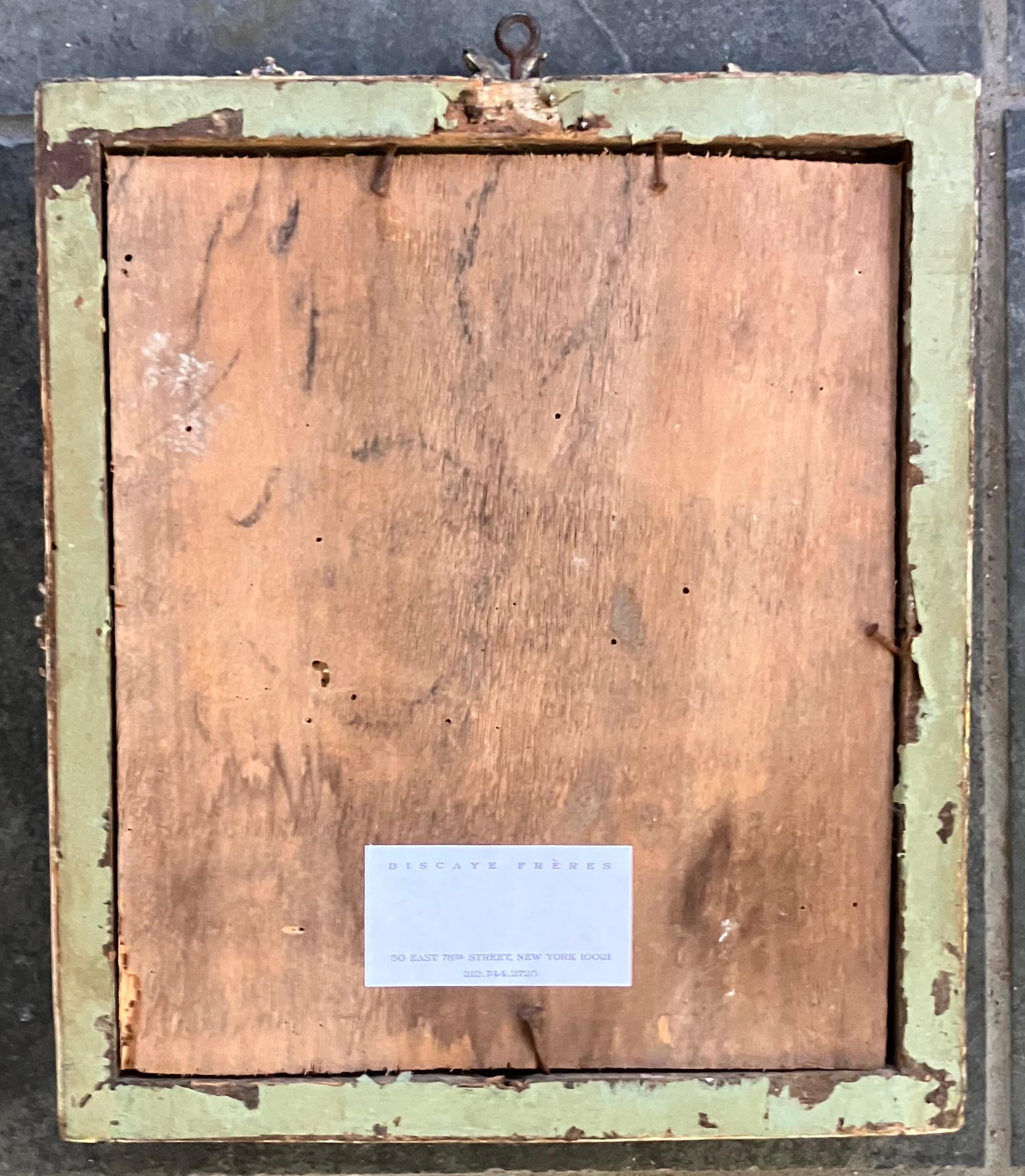 XVIIIe siècle Miroir de Mercure Louis XV sculpté et doré en vente