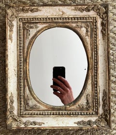 Louis XV Gilt Oval Mirror
