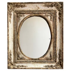 Louis XV Gilt Oval Mirror