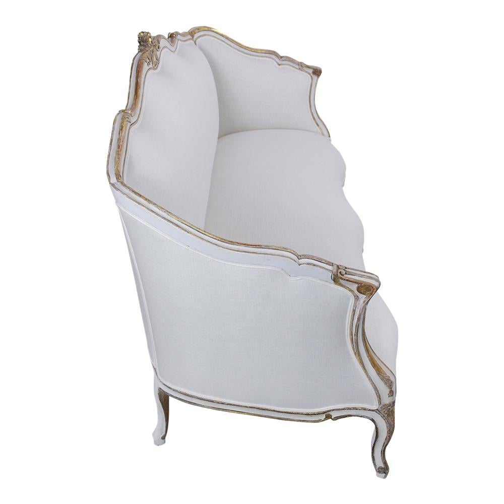 Louis XV Gilt Sofa For Sale 2