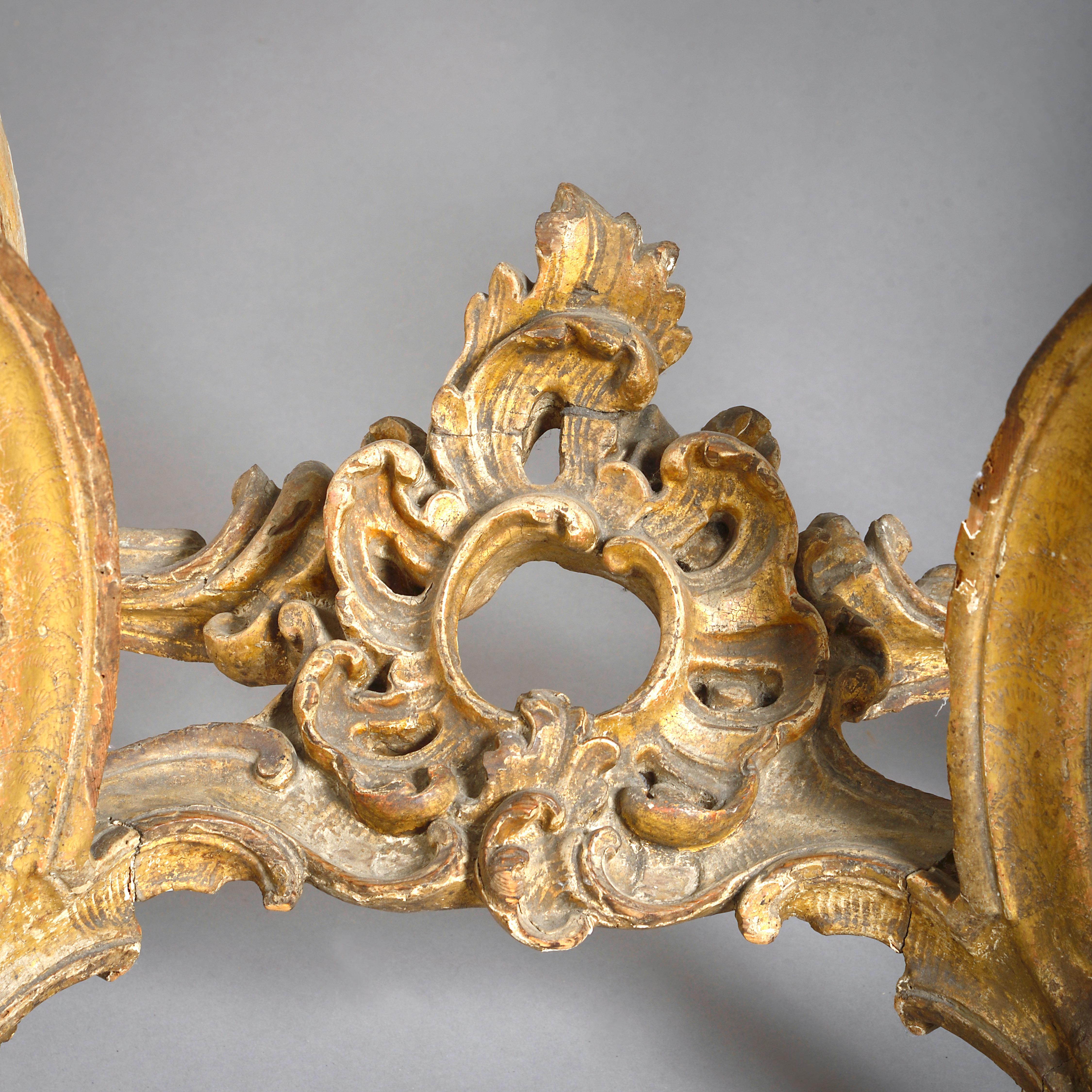 Louis XV Gilt-Wood Console Table For Sale 2