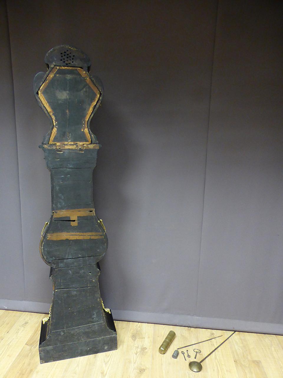 Louis XV Gilted Bronze Original Movement by Antoine Pelletier Floor Clock 6