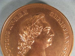 Louis XV Hôtel des Monnaies Antique Copper Medal, Paris Mint - 1Y129