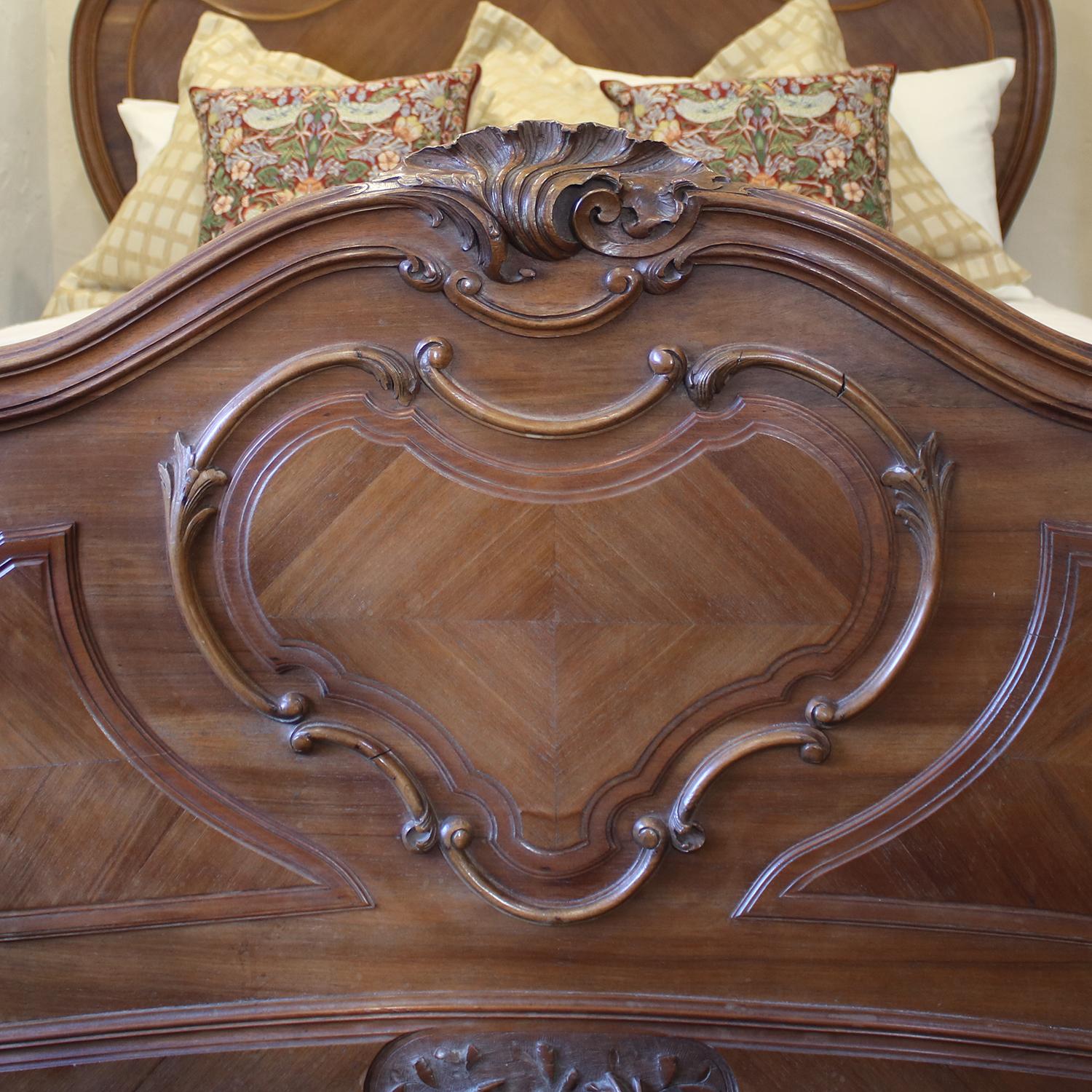 antique king size bed frame