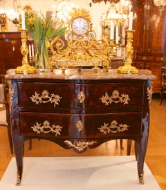 18th Century Louis XV Kingwood and Gilt-Bronze Mounted Commode, Stamped 'Coulon'