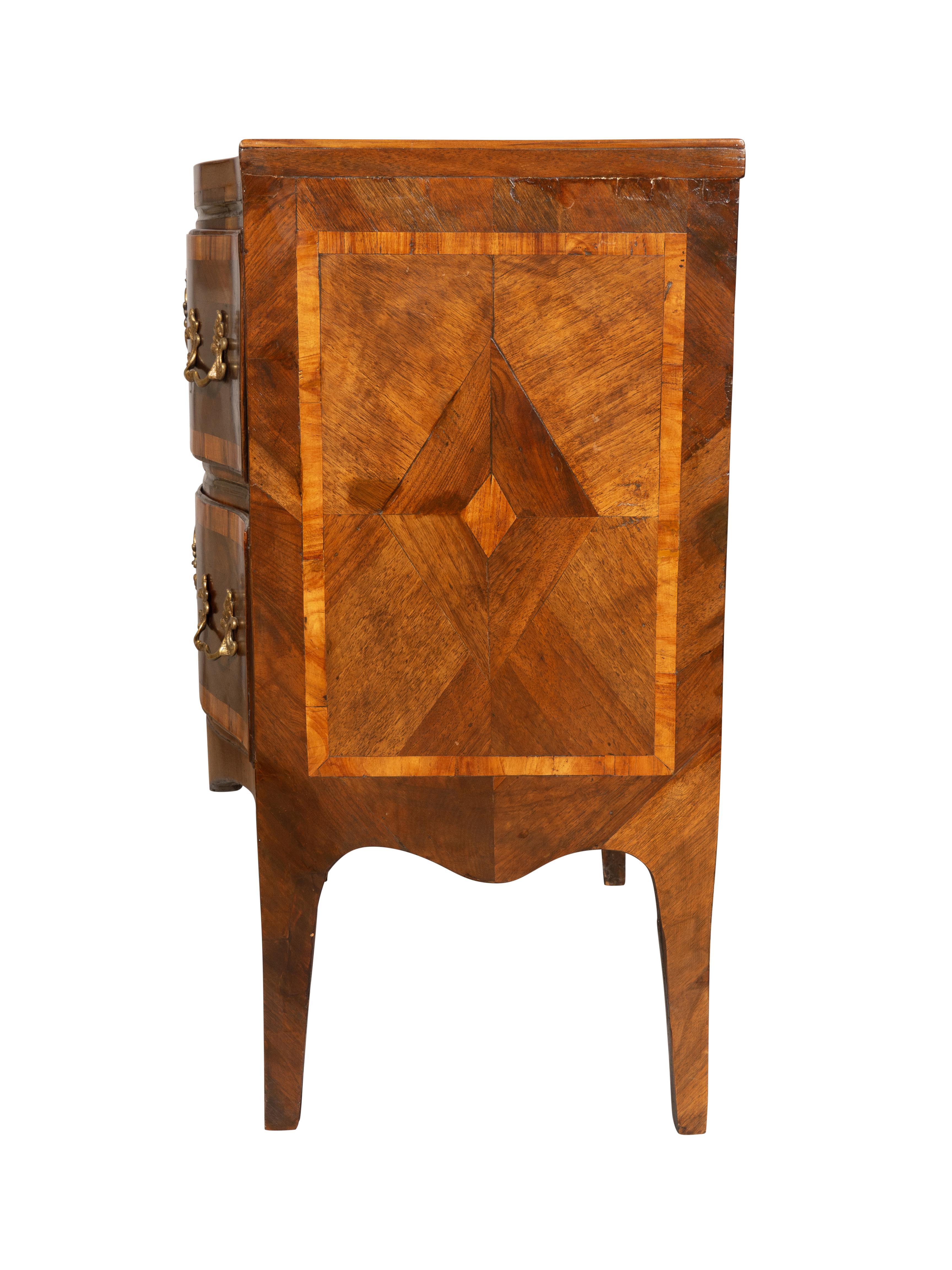 Marmo Commode in legno di Re Luigi XV in vendita