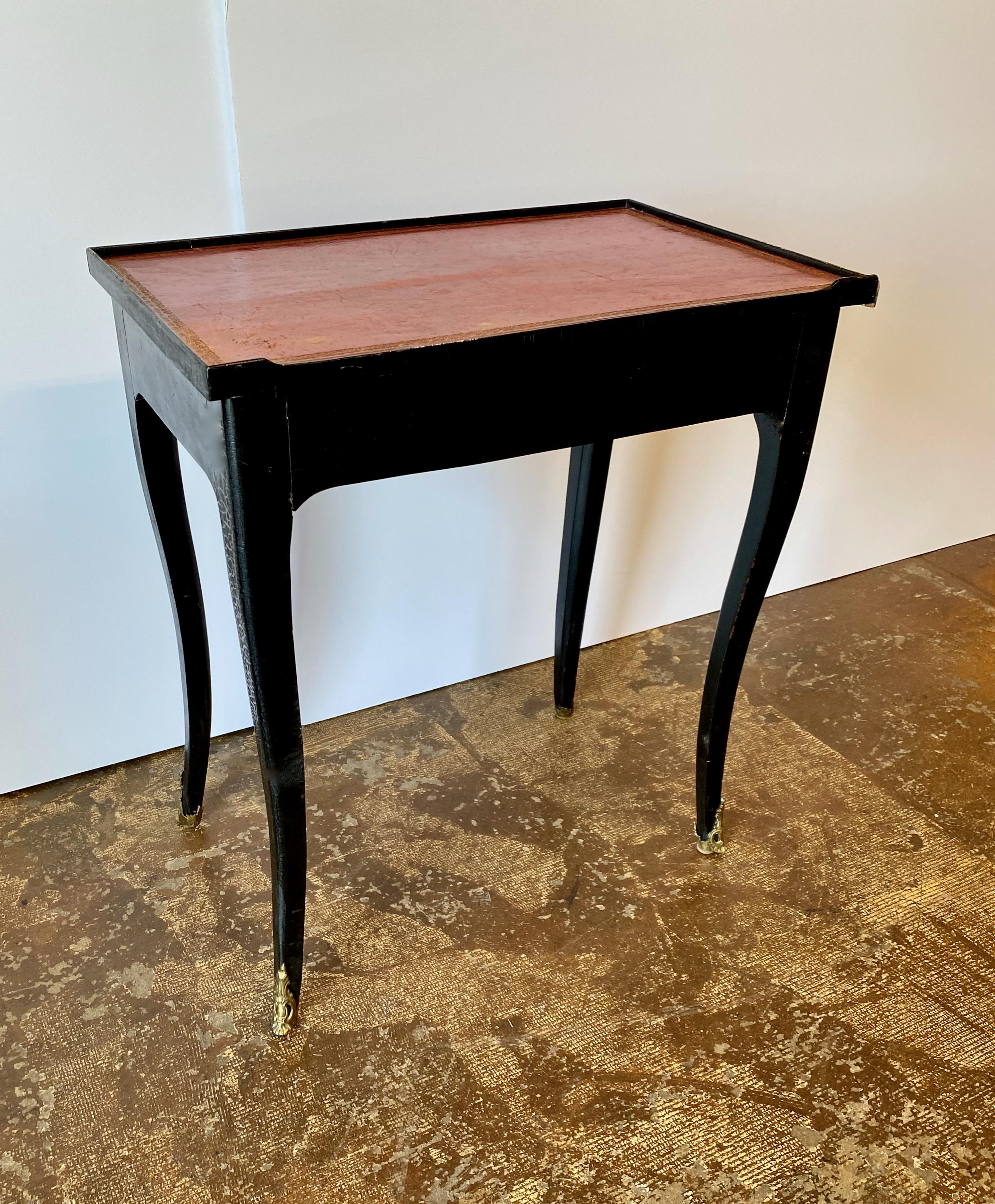 Louis XV Lacquered End Table For Sale 3