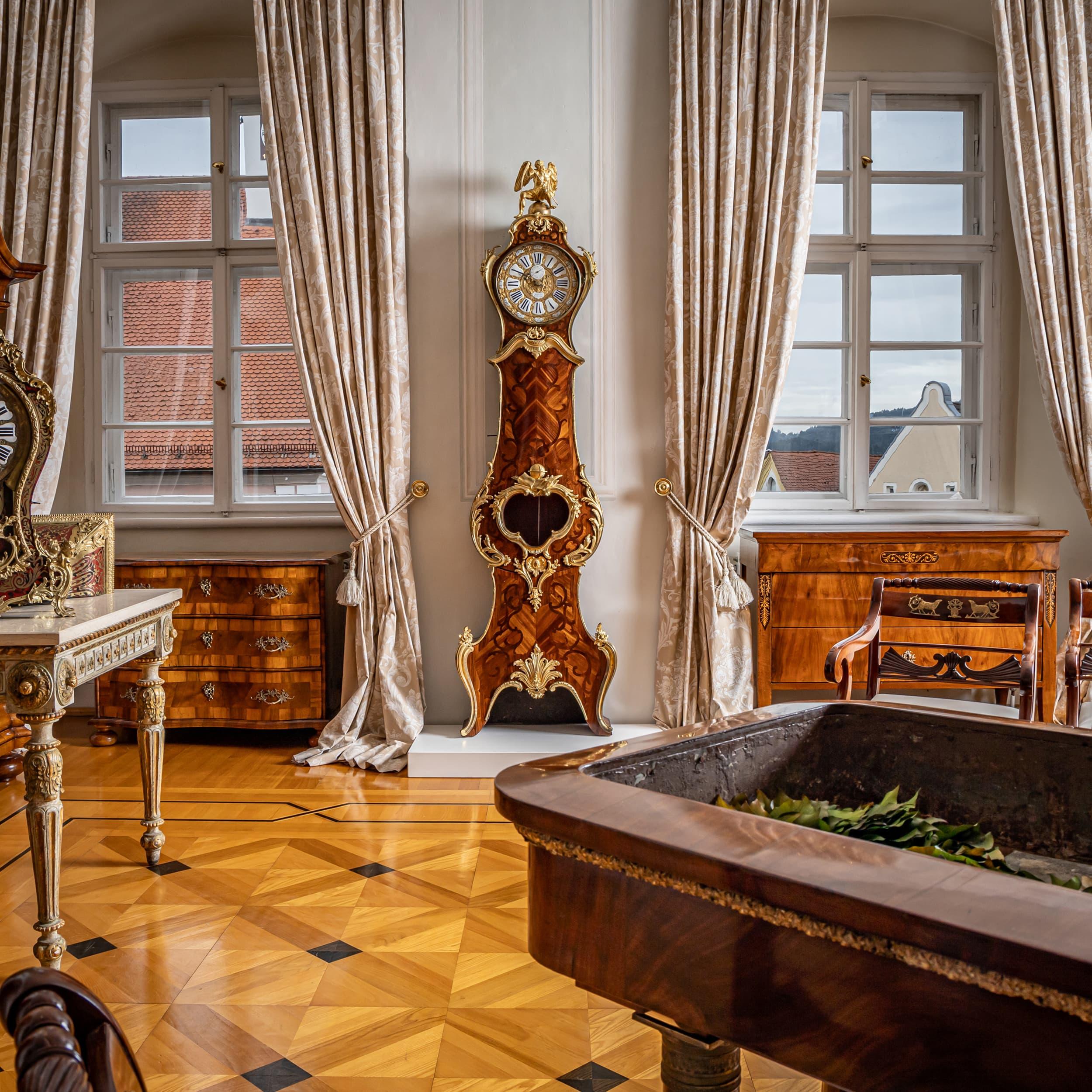 Louis XV Longcase Clock, France, Mid-18th Century For Sale 11