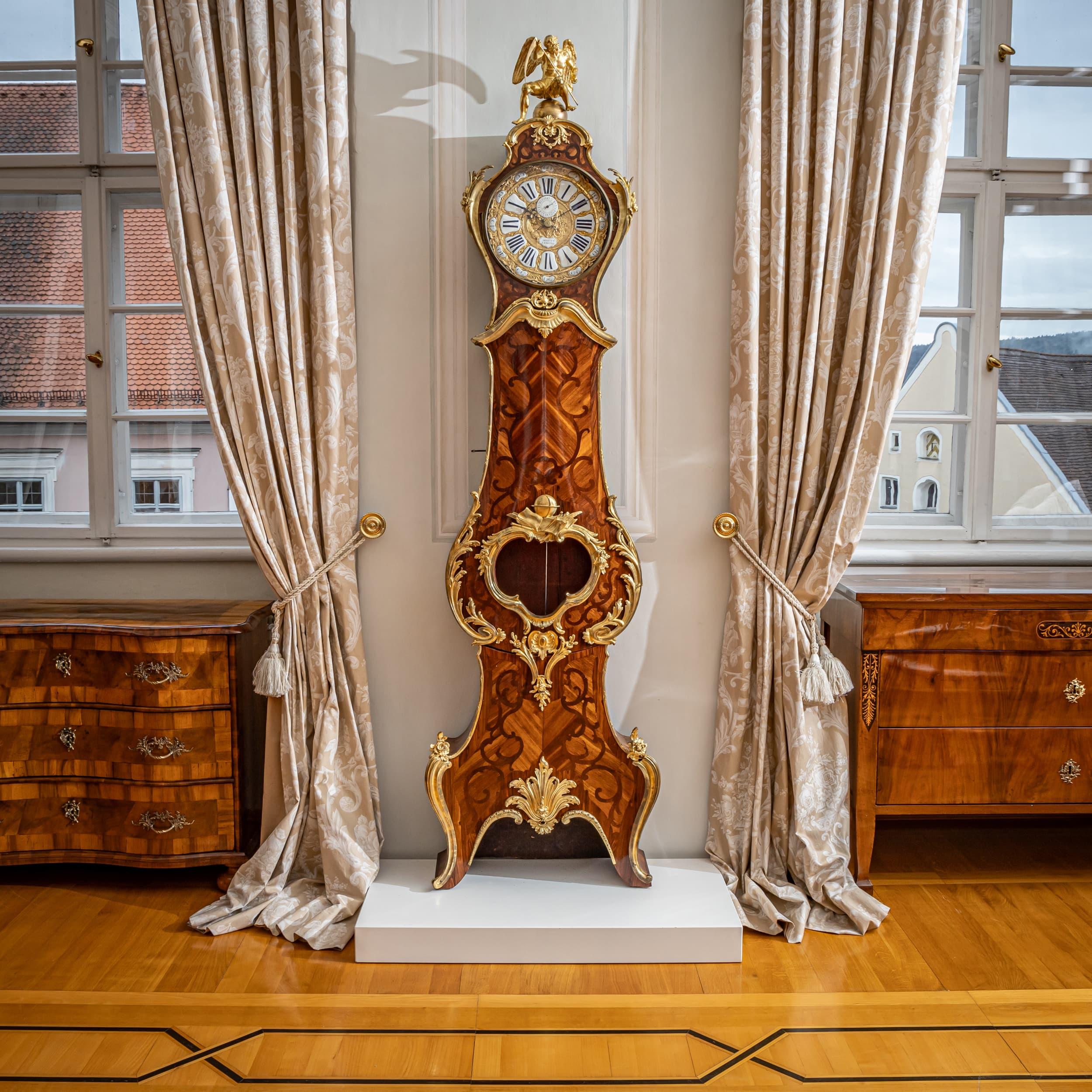 Louis XV Longcase Clock, France, Mid-18th Century For Sale 15