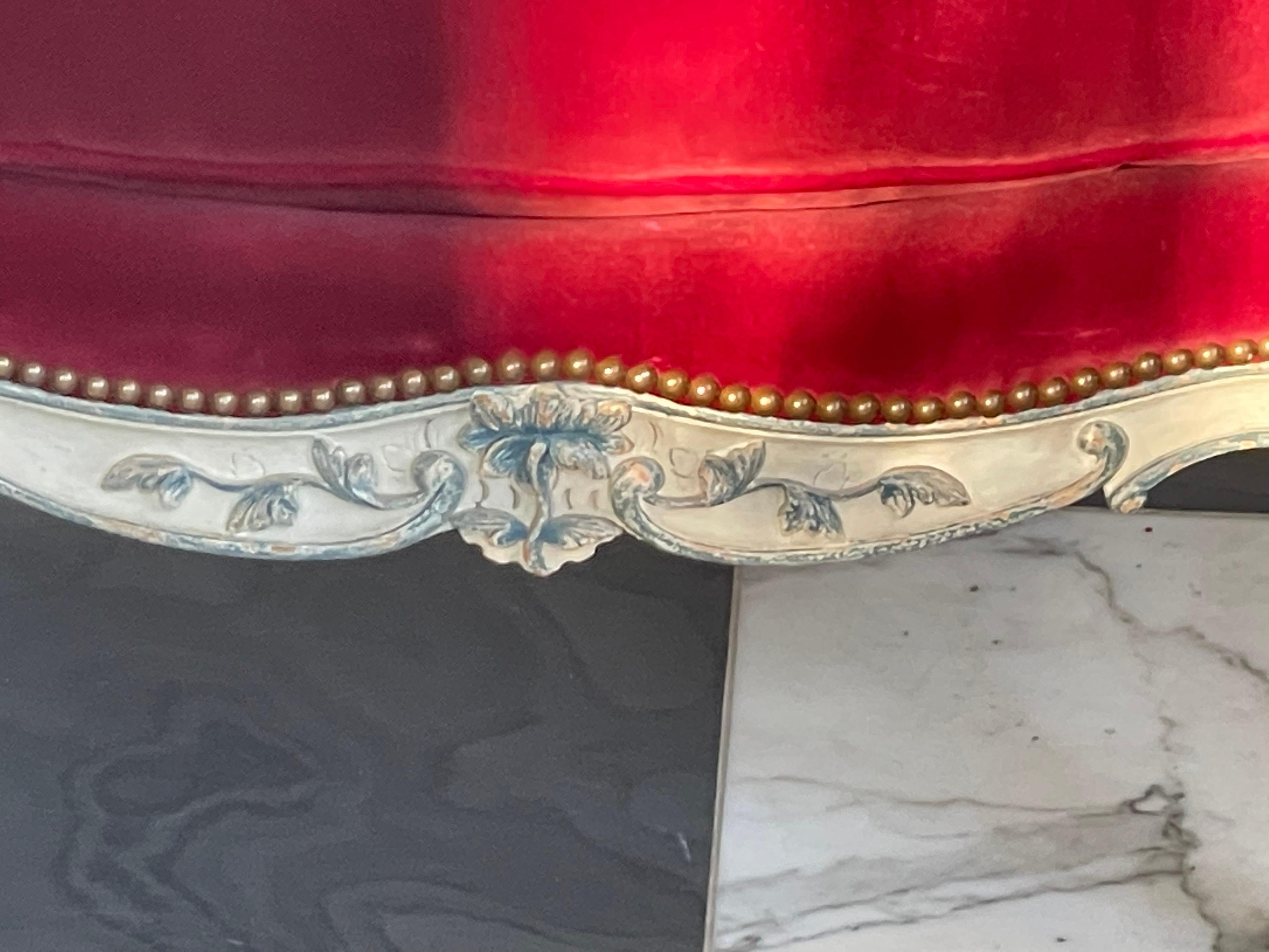 XIXe siècle Paire de chaises longues Louis XV  en vente