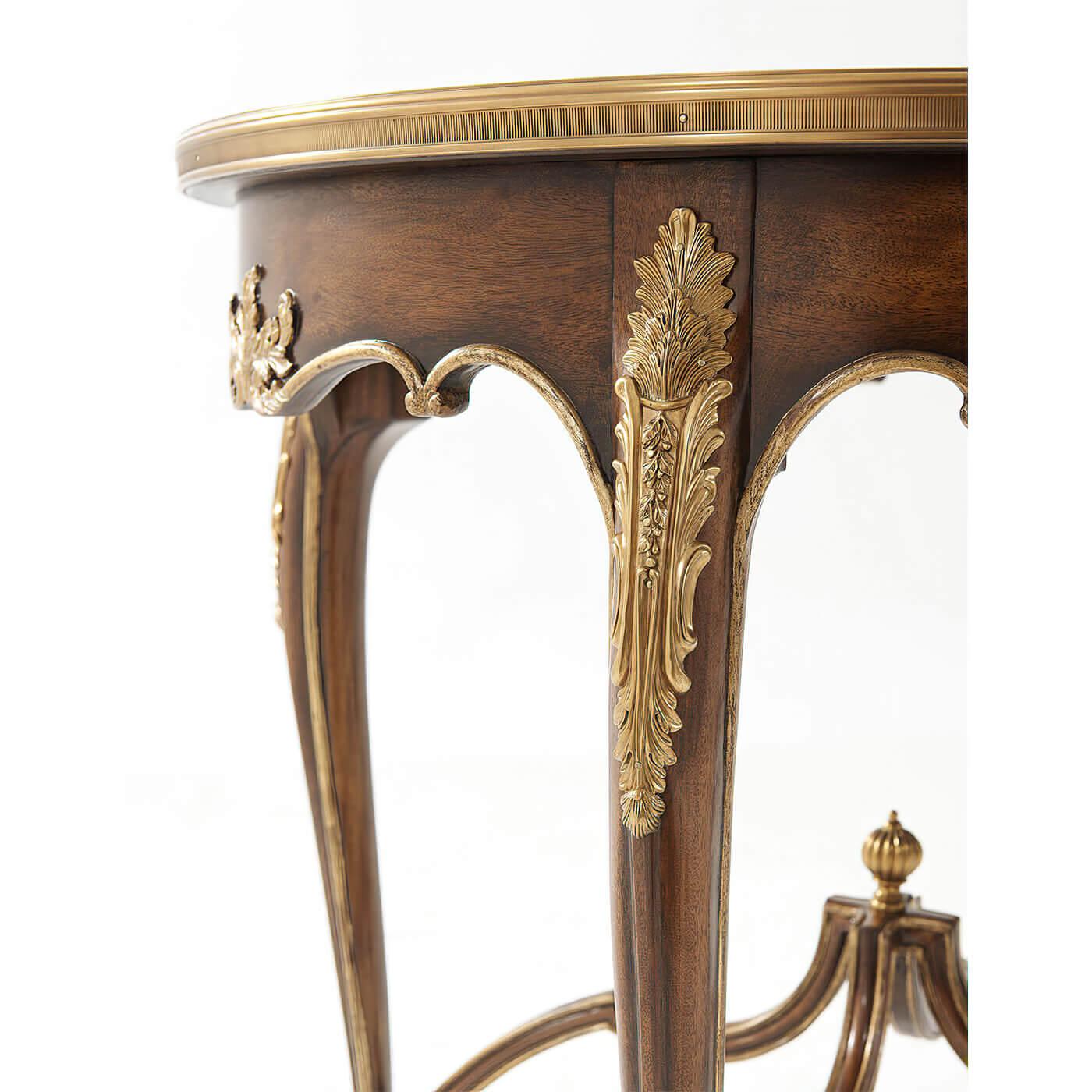 Louis XV Mahogany Side Table In New Condition For Sale In Westwood, NJ