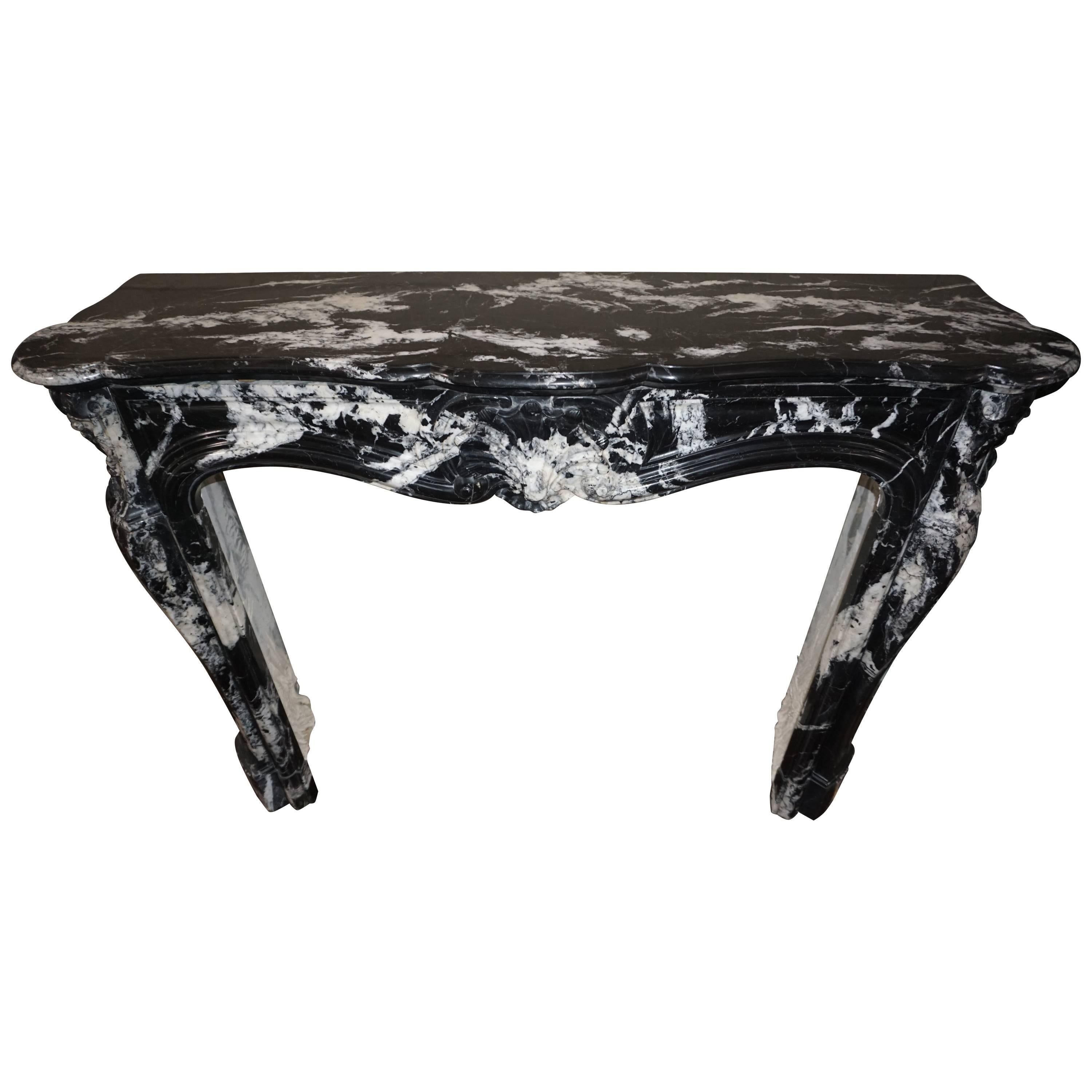 Louis XV Marble Mantel For Sale
