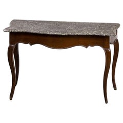 Louis XV Marble Top Console