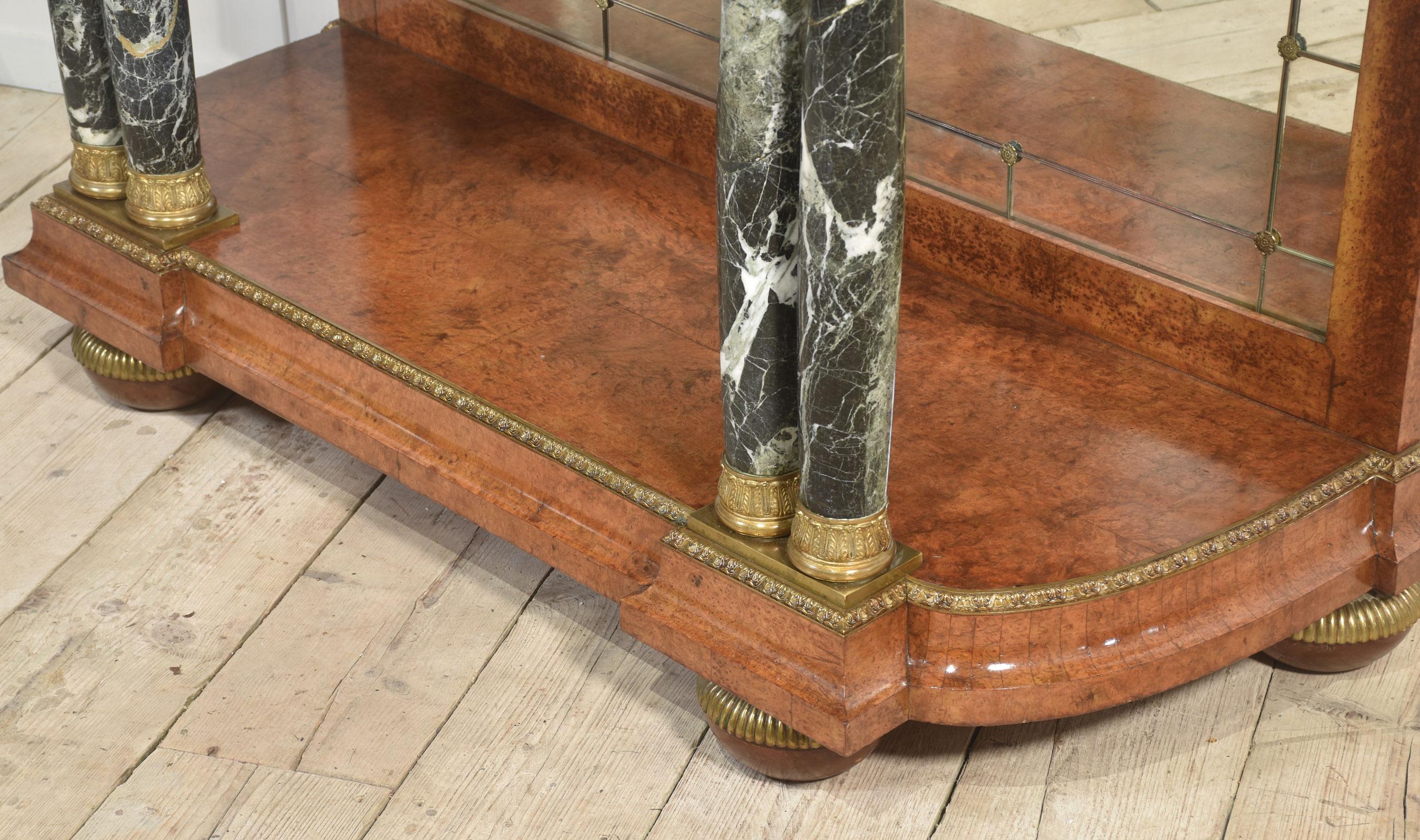 Louis XV marble topped console table For Sale 3
