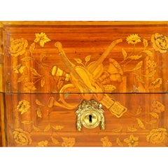 Louis XV Marquetry Commode Chest
