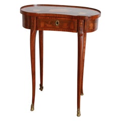 Louis XV Marquetry Side Table