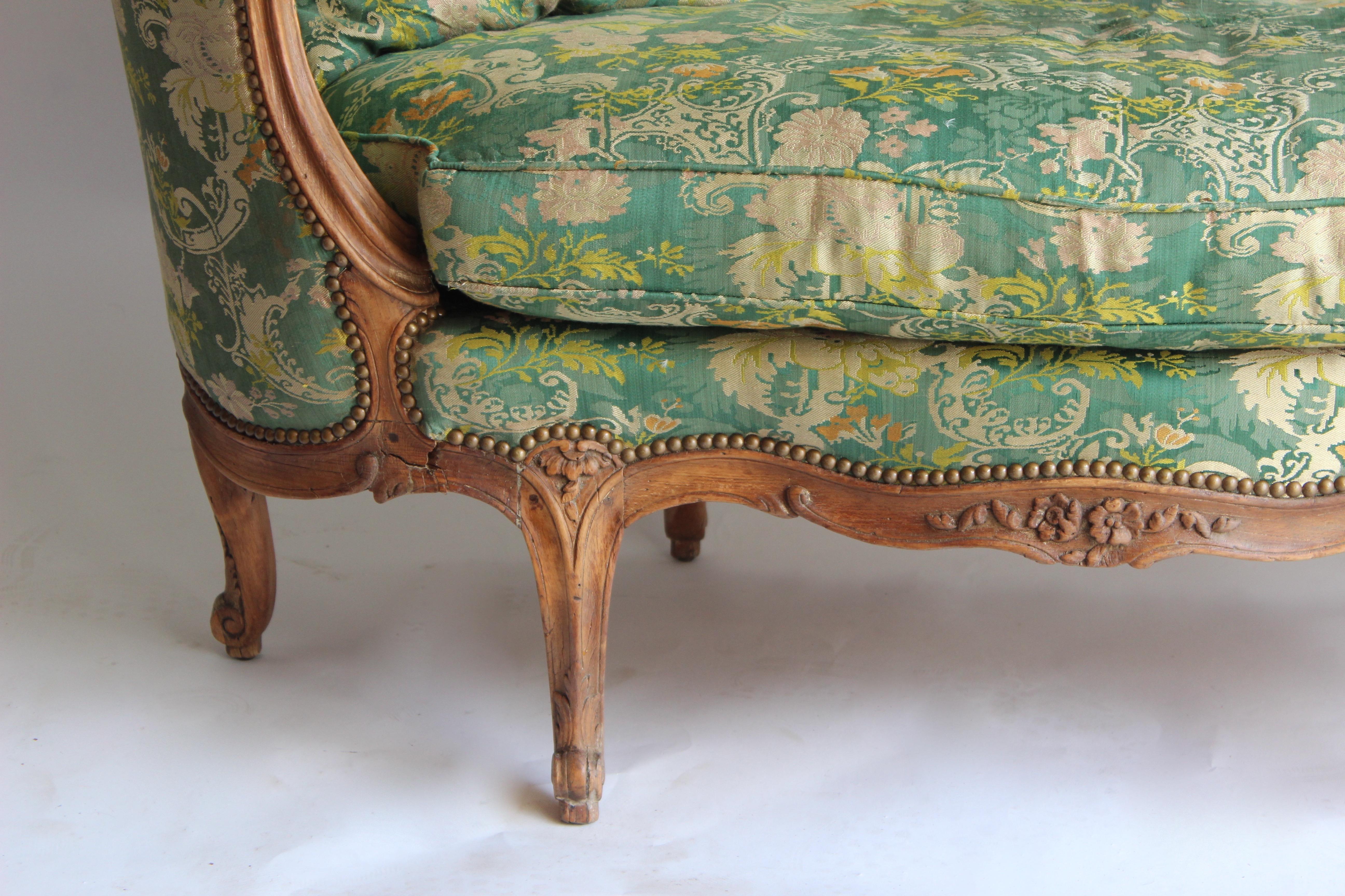 Louis XV Marquise en Cabriolet by Jean Nadal L'aine In Good Condition In East Hampton, NY