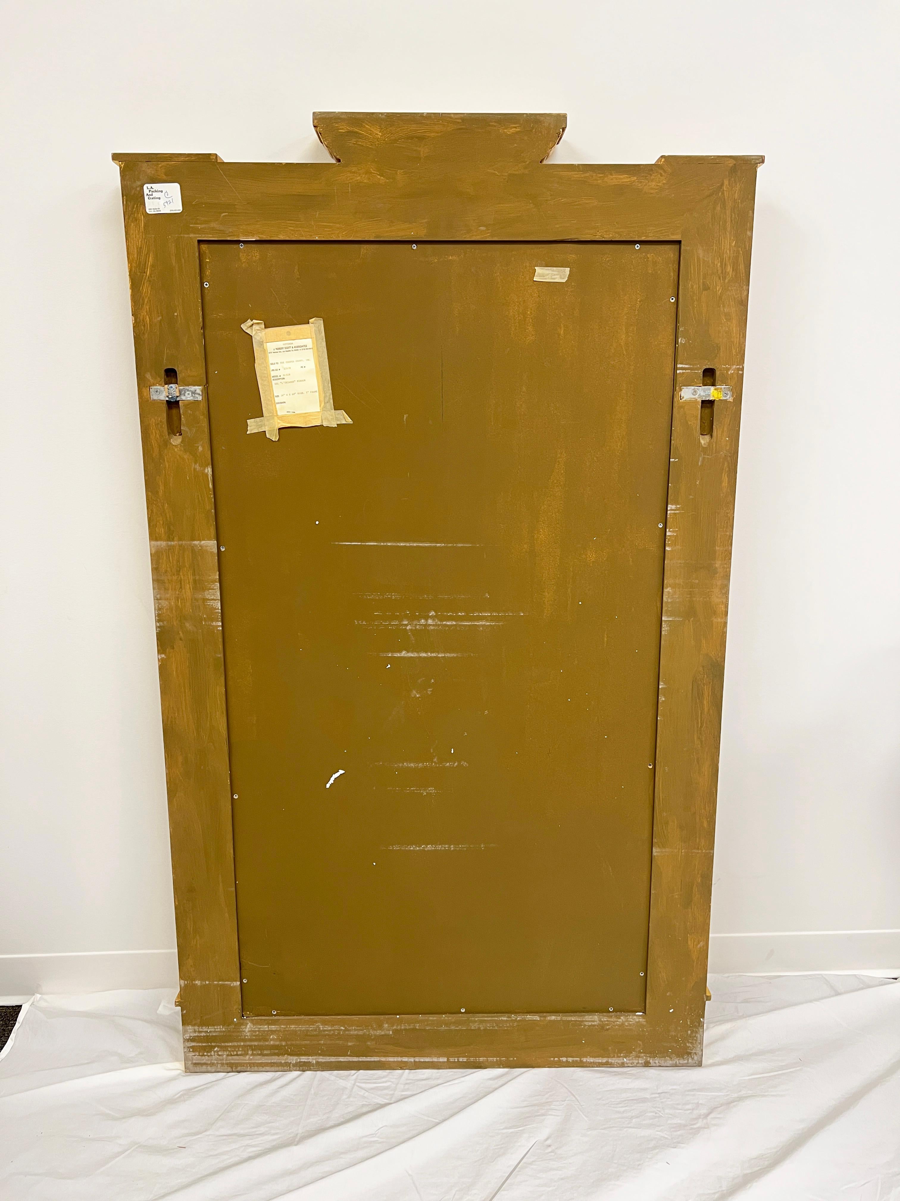 Louis XV Neoclassical Style Bespoke 22K Gilt Mirror By J. Robert Scott For Sale 5