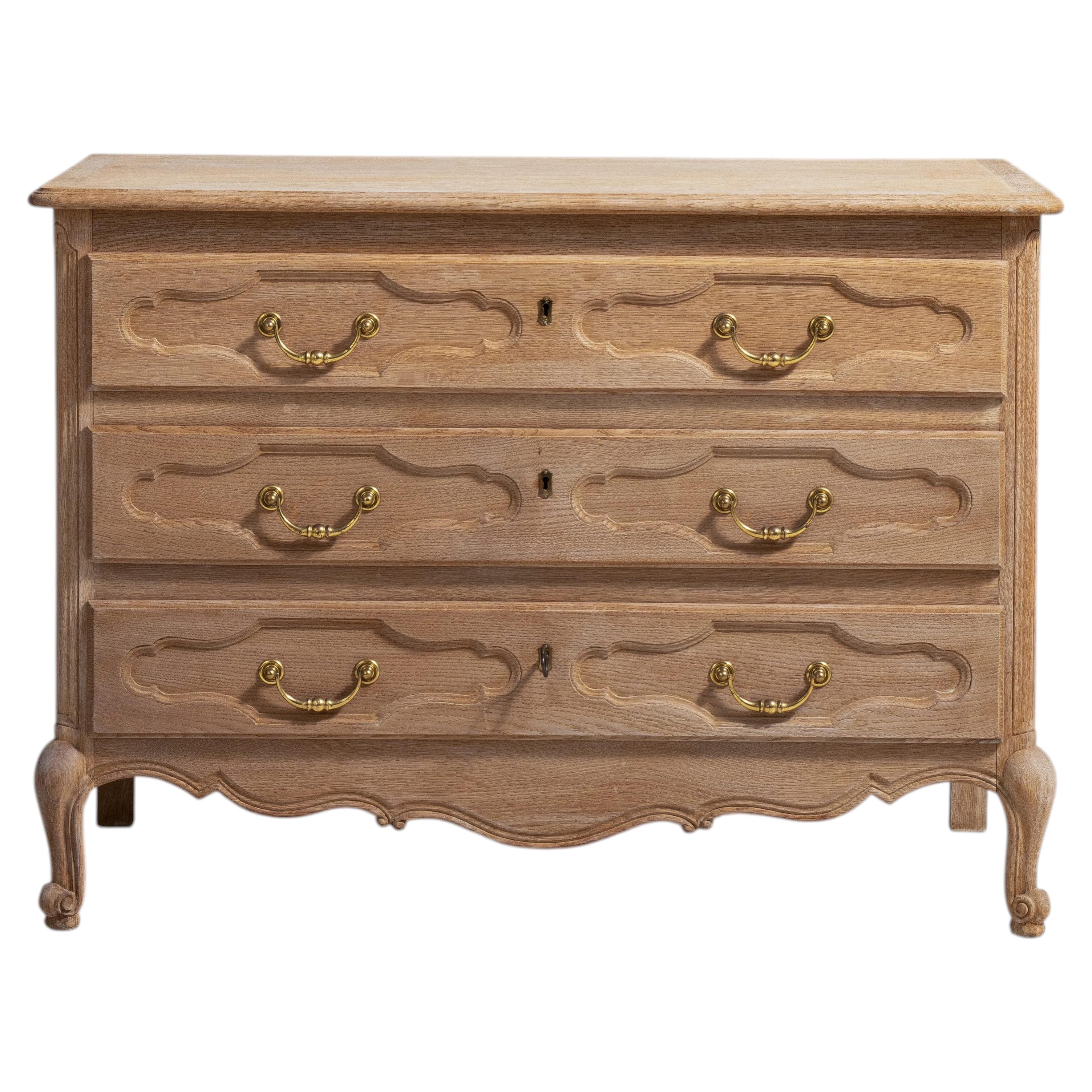 Louis XV Oak Chest of Drawers