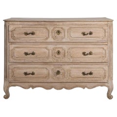 Louis XV Oak Chest Of Drawers, France, Early 19th Century