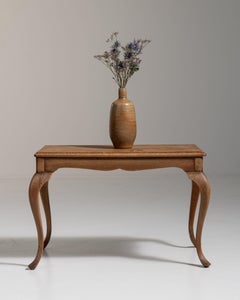 Louis XV Oak Side Table, Early 20th Century, French Design