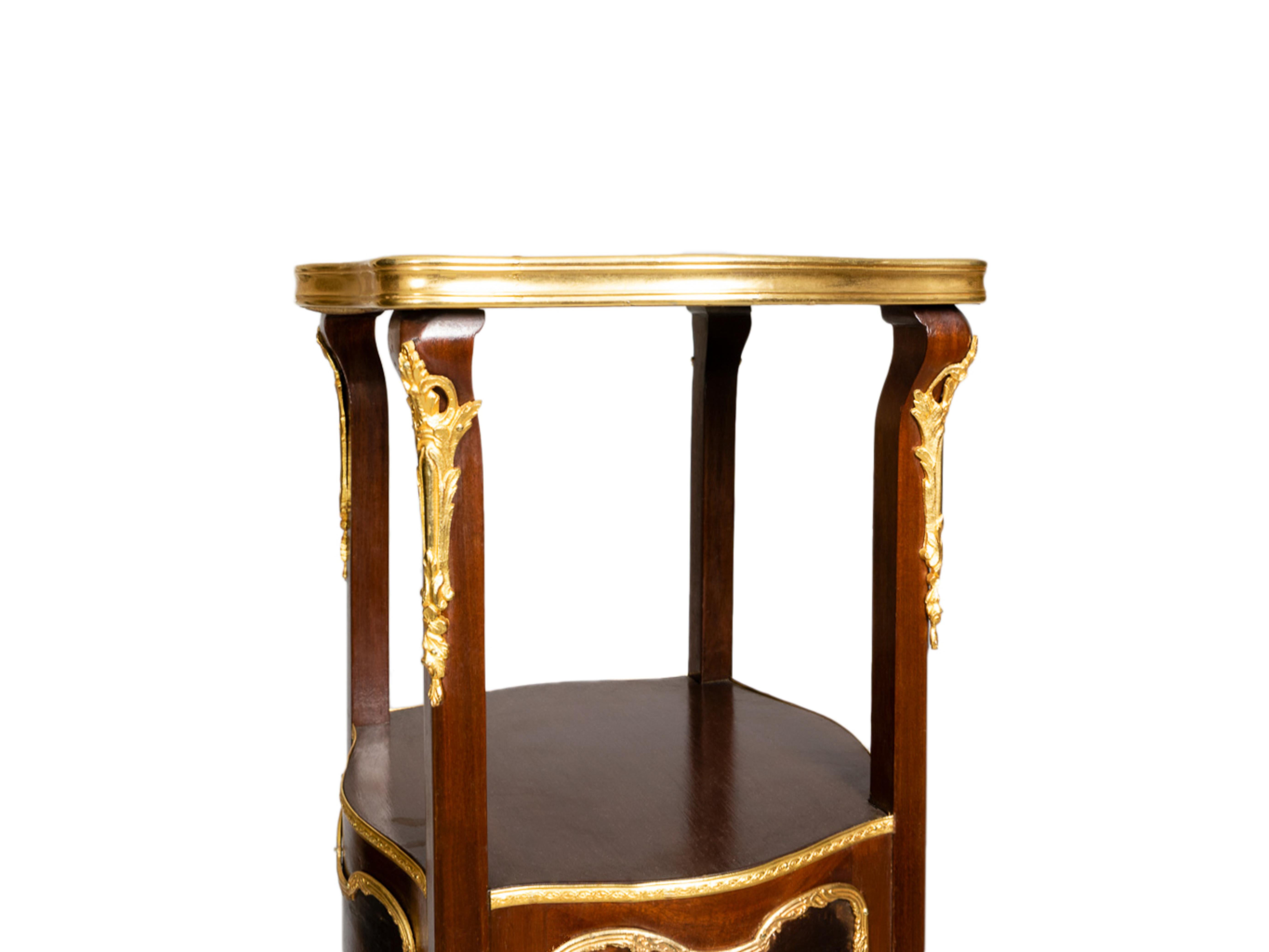 Lacquered Louis XV Ormolu Mounted Jardiniere, 20th Century For Sale