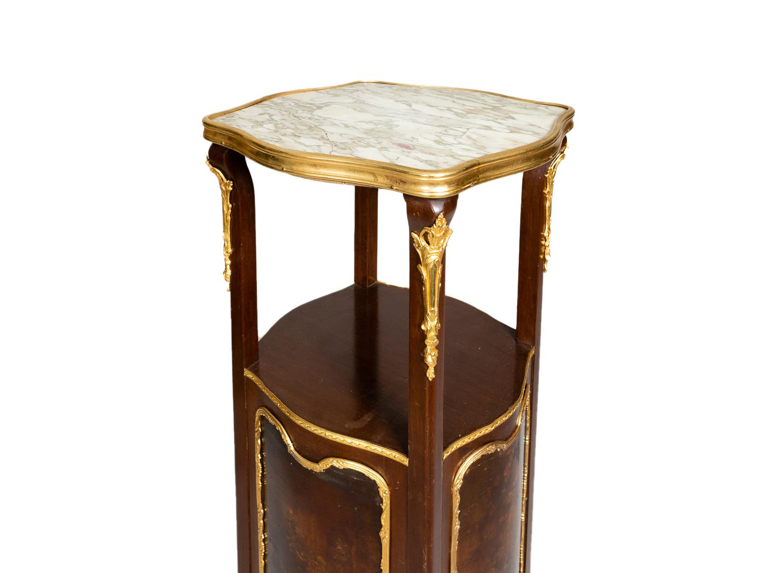 Lacquered Louis XV Ormolu Mounted Jardiniere, 20th Century For Sale