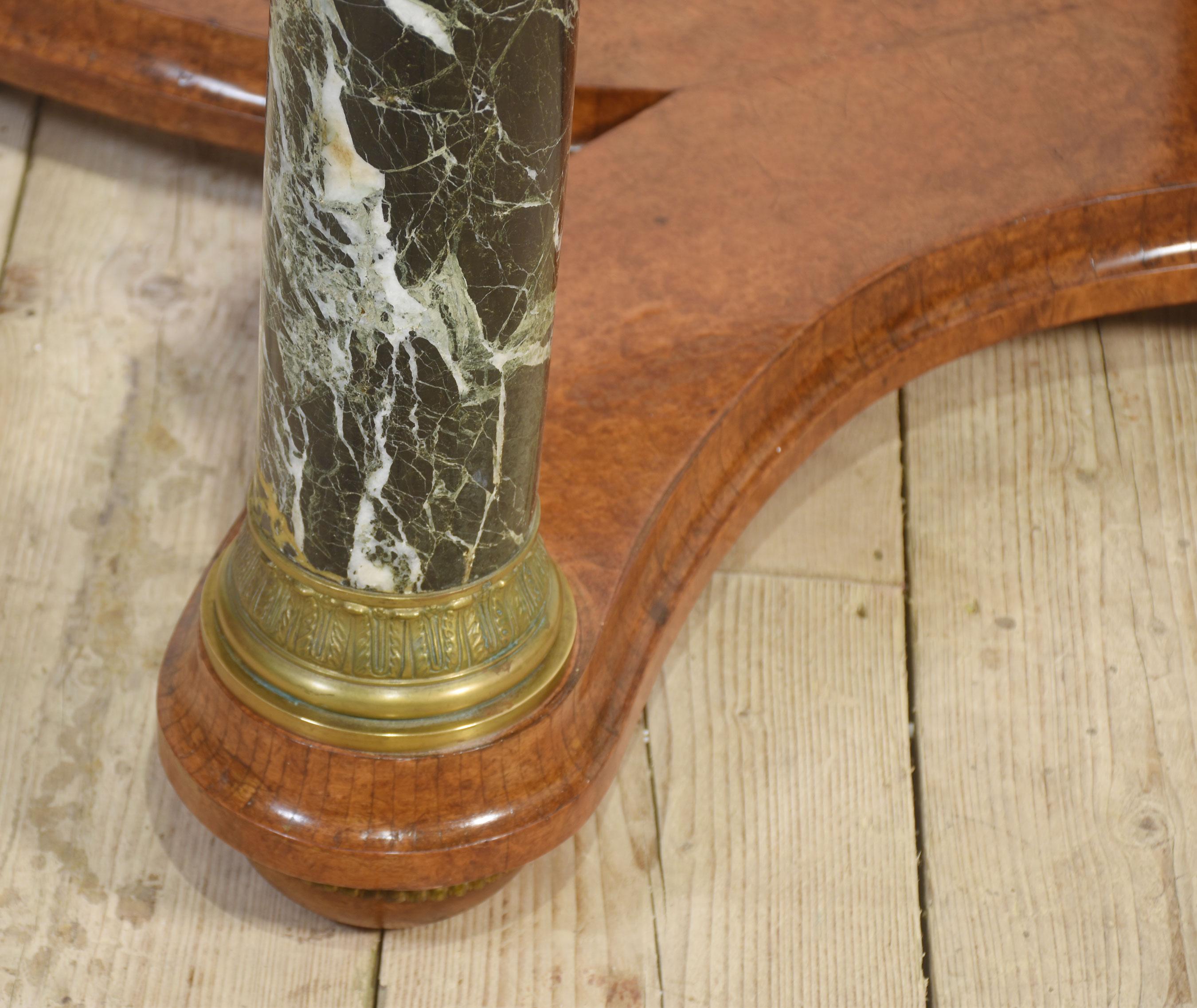 Louis XV oval inlaid center table For Sale 6
