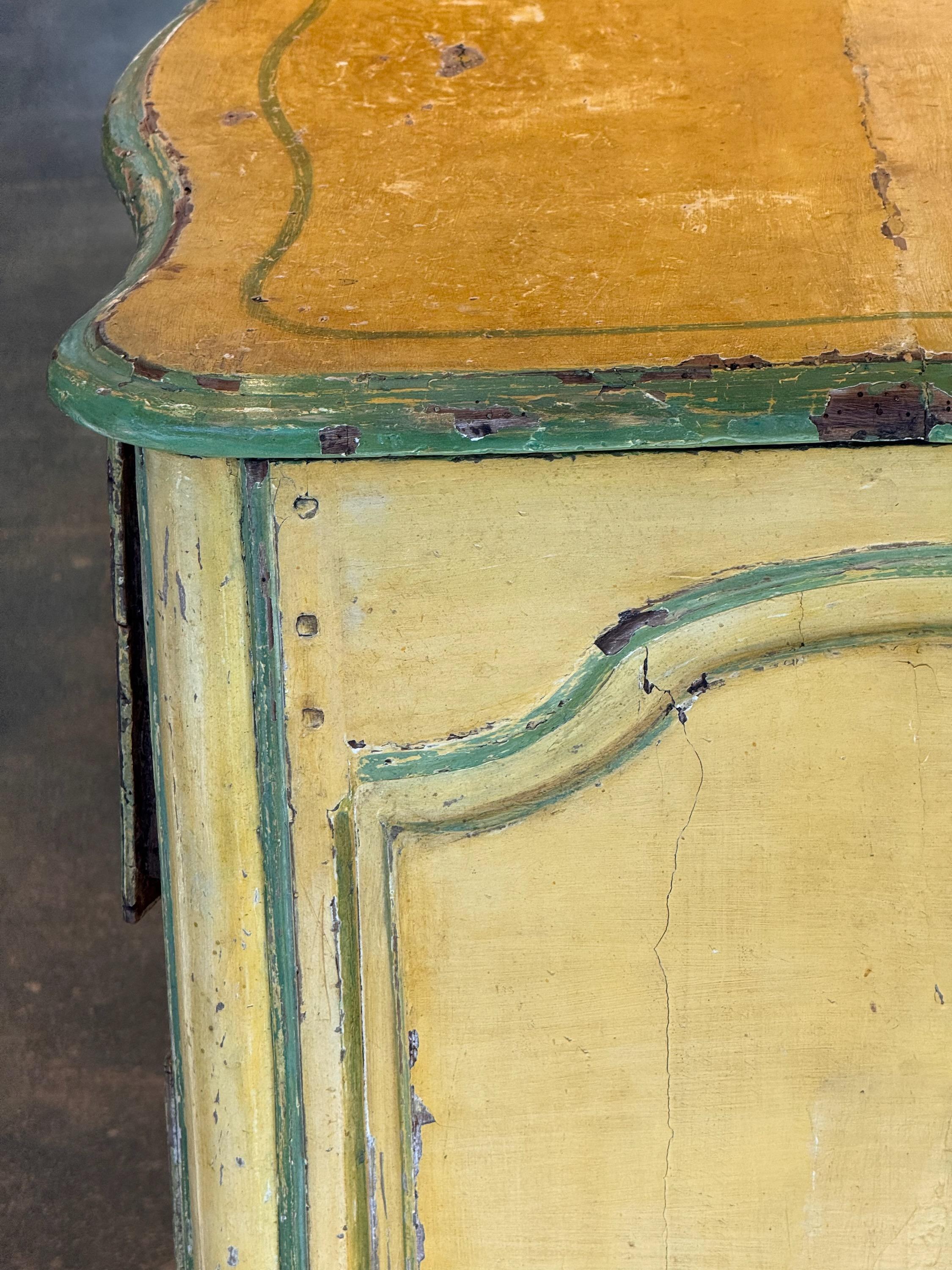 Louis XV Painted Commode For Sale 4