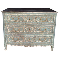 Louis XV patinated chest of drawers dating from the 19th century