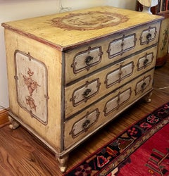 Louis XV Period 1780’s Commode, Original Painted Finish