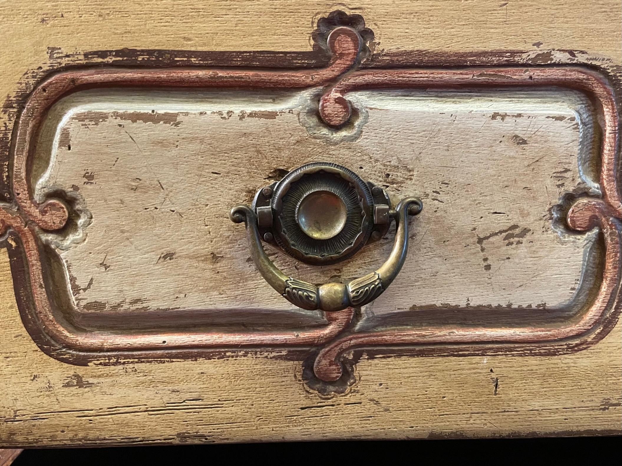 Louis XV Period 1780’s Commode, Original Painted Finish For Sale 1