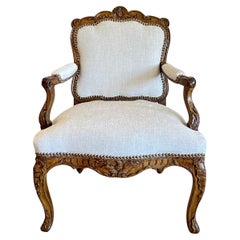 Fauteuil d'époque Louis XV