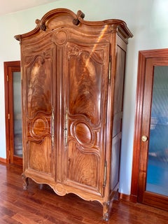 Solid Mahogany Armoire