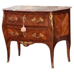 Louis XV Period Bombé Commode, Stamped J. Bircklé, Paris, Circa 1760