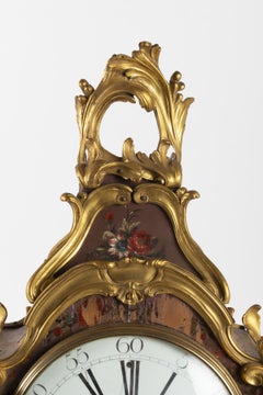 Louis XV Periode Cartel Signiert Musson in Paris