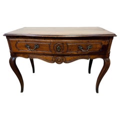 Louis XV Period Console Table in Walnut