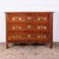 Commode francese di campagna del periodo Luigi XV, CIRCA 1780