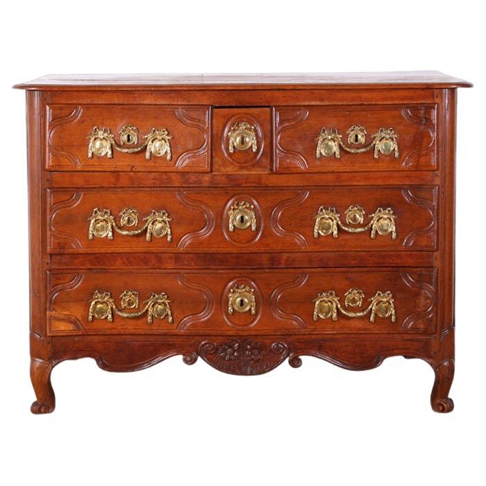 Louis XV Period French Country Commode, Circa 1780 For Sale