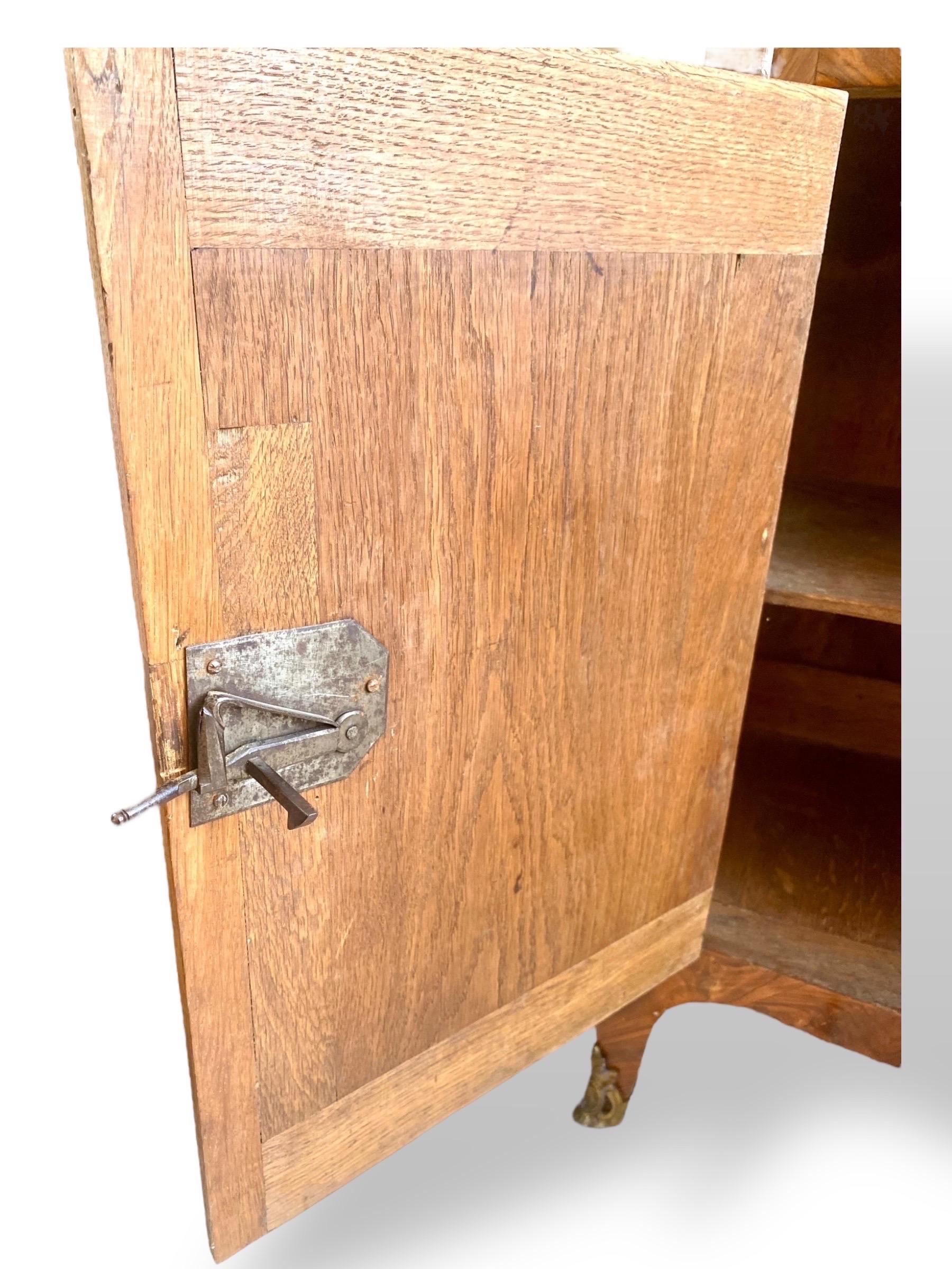 Louis XV period marquetry secretary from the mid-18th century For Sale 6