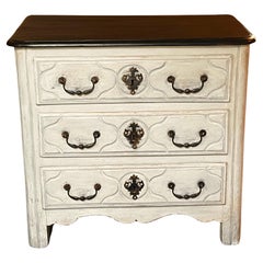 Louis XV Periode Gemalt Petite Kommode