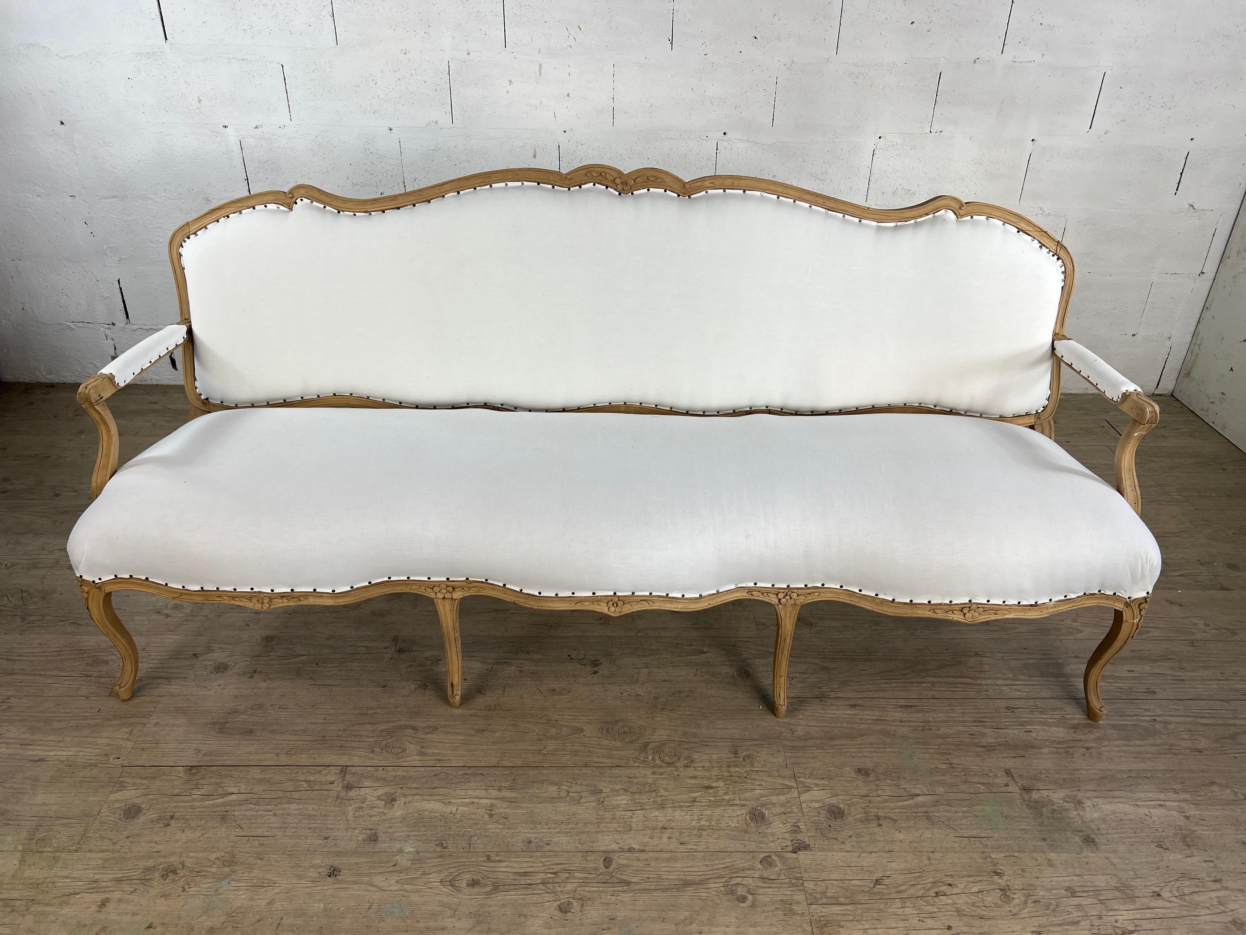 Francese Divano d'epoca Luigi XV, 1750-1770 circa. in vendita
