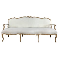 Divano d'epoca Luigi XV, 1750-1770 circa.