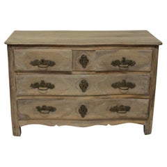Louis XV Pickled Walnut Commode