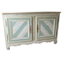 Louis XV polychrome dresser 18th century