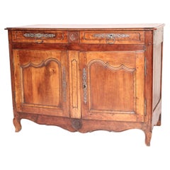 Vintage Louis XV Provincial Fruit Wood Buffet