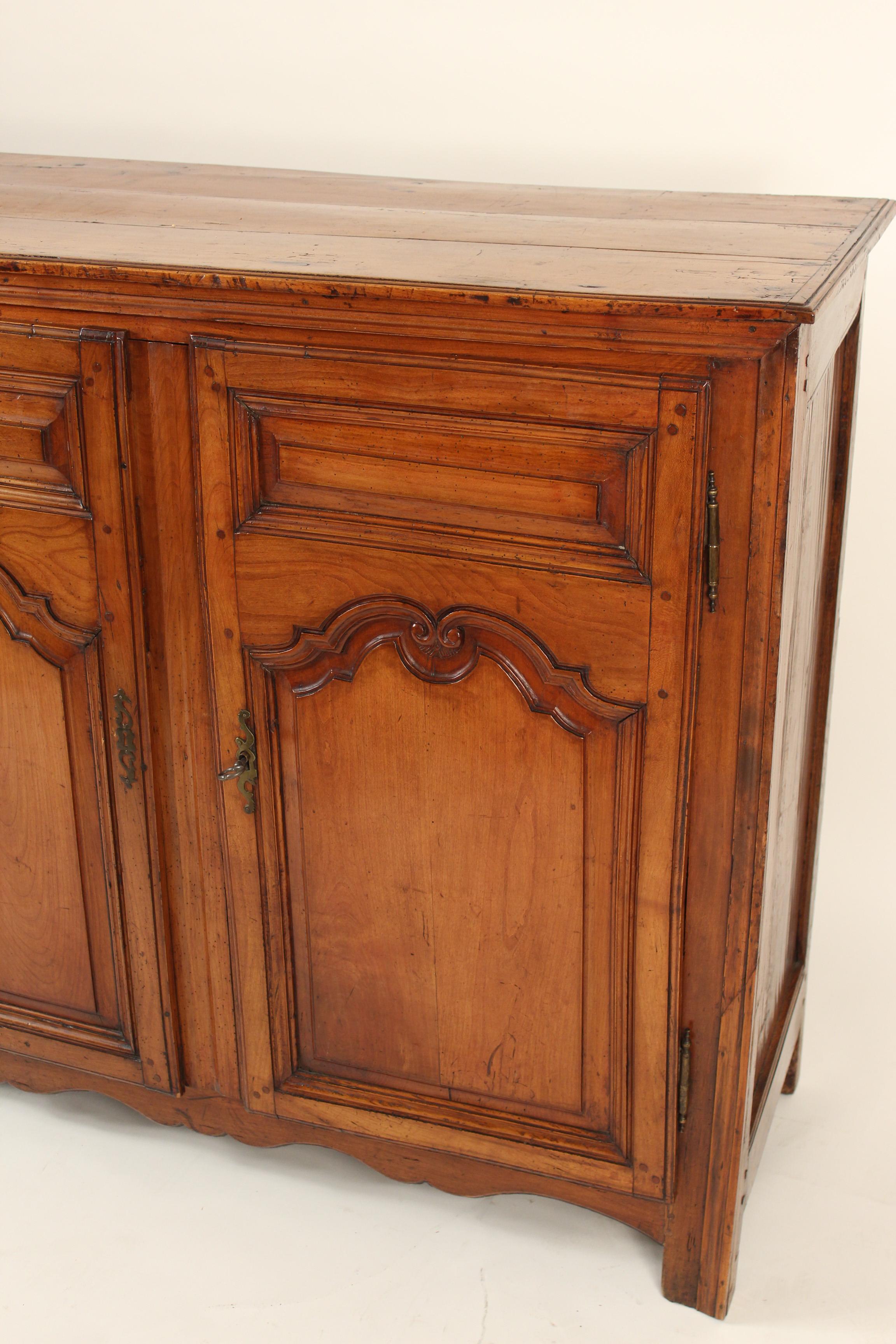 Cherry Louis XV Provincial Fruit Wood Enfilade